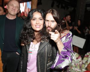 Salma Hayek, Jared LetoGucci Wooster opening, New York, USA - 05 May 2018