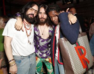 Alessandro Michele, Jared Leto, A$AP Rocky
Gucci Wooster opening, New York, USA - 05 May 2018