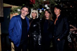 Giovanni Morelli, Nicki Minaj, Nina Garcia, Stephen GanNina Garcia Private Dinner, New York, USA - 16 May 2018
