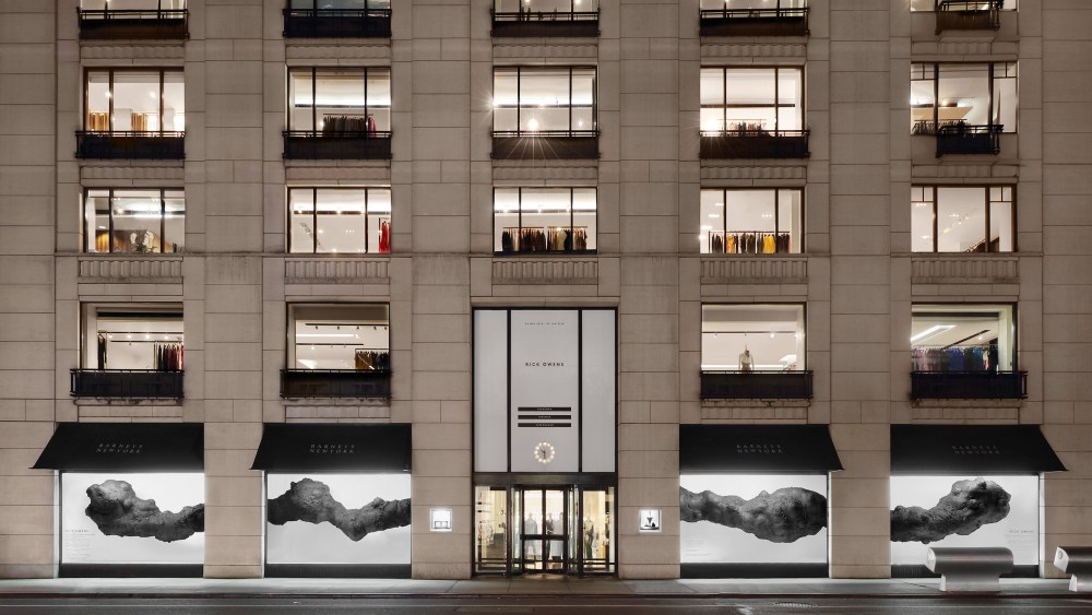 The Madison Avenue flagship of Barneys New York, photographed in 2018.
