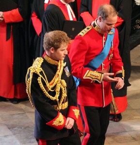 Prince Harry and Prince William