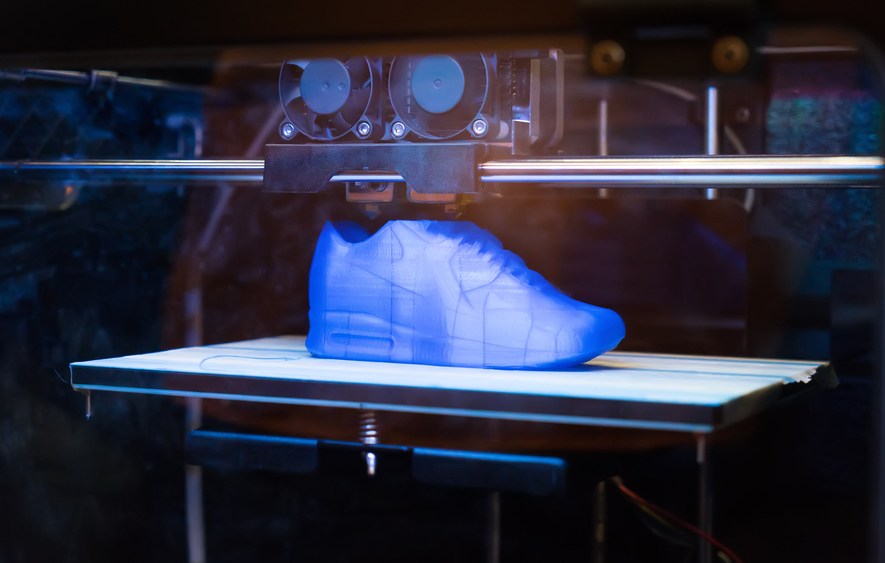 3-d printed shoe