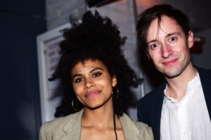 Zazie Beetz and David Rysdahl