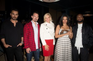 Mike Amiri, Kristopher Brock, Nadja Swarovski, Aurora James, and Kerby Jean-Raymond