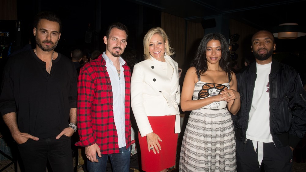 Mike Amiri, Kristopher Brock, Nadja Swarovski, Aurora James, and Kerby Jean-Raymond