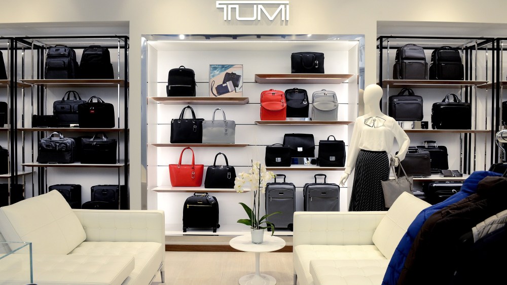 The new Tumi store in Milan's Porta Nuova district