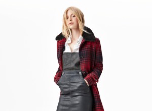 girl in plaid jacket
