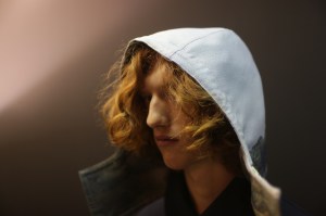Backstage at Acne Studios Men's Spring 2019