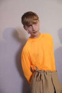 Backstage at Acne Studios Men's Spring 2019