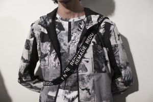 Backstage at Christopher Raeburn Men's Spring 2019