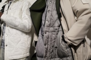 Backstage at Christopher Raeburn Men's Spring 2019