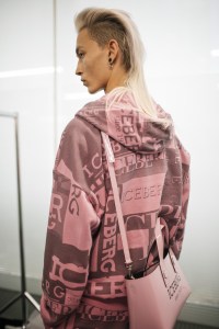 Backstage at Iceberg Men's Spring 2019