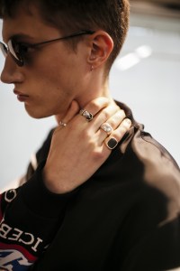 Backstage at Iceberg Men's Spring 2019