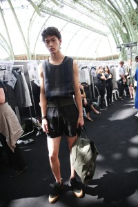 Backstage at Cerruti 1881 Men's Spring 2019