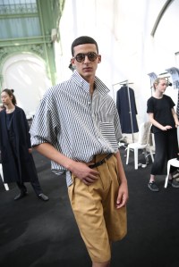 Backstage at Cerruti 1881 Men's Spring 2019