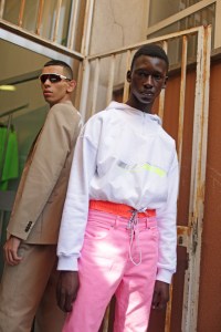 Backstage at MSGM Men's Spring 2019