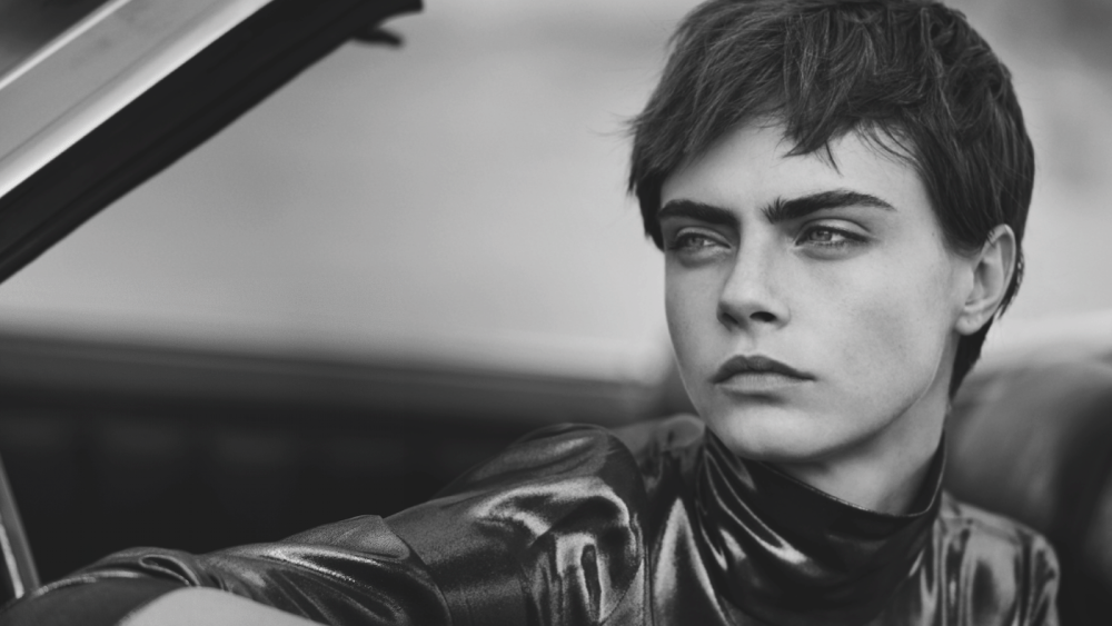 Cara Delevingne starring in Douglas ad campaign.