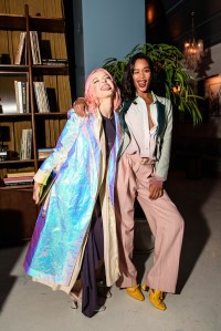 Bria Vinaite and Laura Harrier