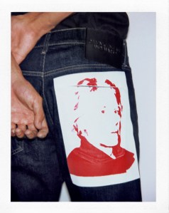 A look from Calvin Klein Jeanswear.