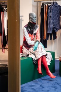 The new London's Harvey Nichols women's wear floor.