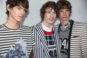 Backstage at Balmain Spring 2019