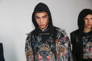 Backstage at Balmain Spring 2019