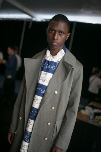 Backstage at Kent & Curwen Men's Spring 2019
