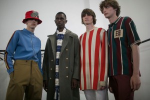 Backstage at Kent & Curwen Men's Spring 2019