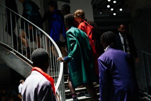 Backstage at Lanvin Men's Spring 2019