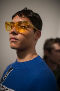 Backstage at Liam Hodges Men's Spring 2019