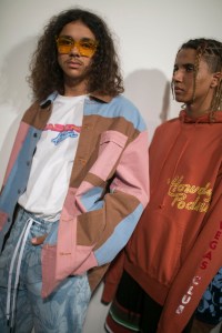 Backstage at Liam Hodges Men's Spring 2019
