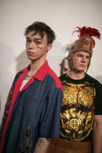 Backstage at Liam Hodges Men's Spring 2019