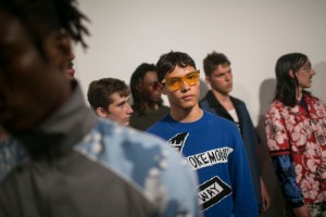 Backstage at Liam Hodges Men's Spring 2019