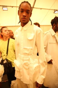 Backstage at Louis Vuitton Men's Spring 2019