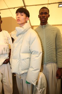 Backstage at Louis Vuitton Men's Spring 2019