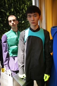 Backstage at Louis Vuitton Men's Spring 2019