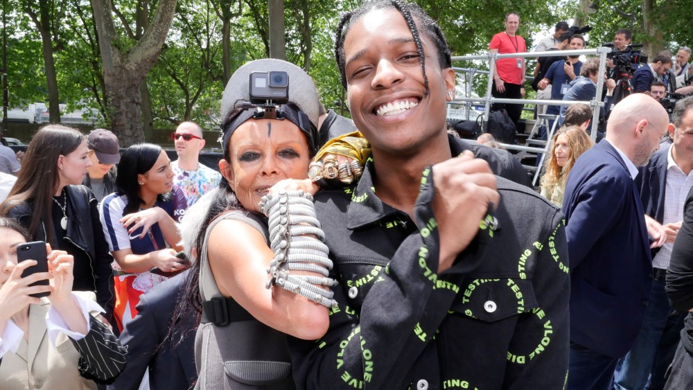 Michele Lamy and A$AP Rocky