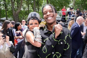 Michele Lamy and A$AP Rocky