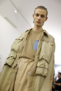 Backstage at OAMC Men's Spring 2019