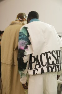 Backstage at OAMC Men's Spring 2019