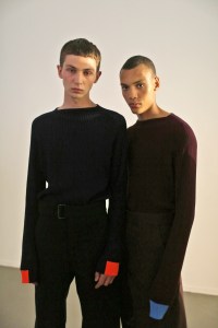 Backstage at OAMC Men's Spring 2019