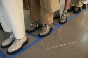Backstage at OAMC Men's Spring 2019