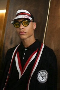 Backstage at Plein Sport Men's Spring 2019