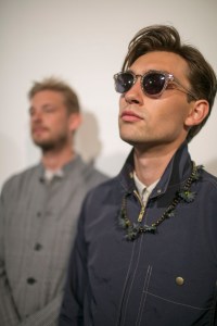 Backstage at Oliver Spencer Men's Spring 2019