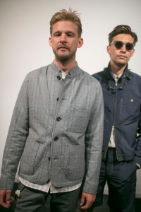Backstage at Oliver Spencer Men's Spring 2019