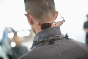 Backstage at Oliver Spencer Men's Spring 2019