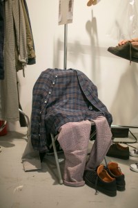Backstage at Oliver Spencer Men's Spring 2019
