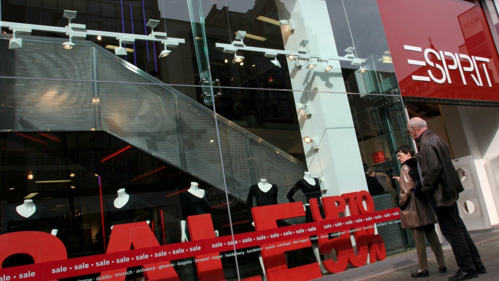 An Esprit store.