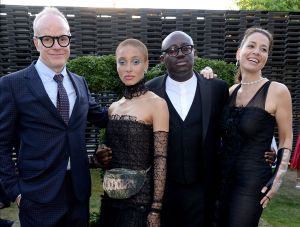 Hans-Ulrich Obrist, Adwoa Aboah, Edward Enninful and Yana Peel