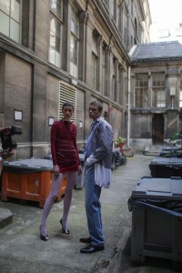 Backstage at Y/Project Men's Spring 2019